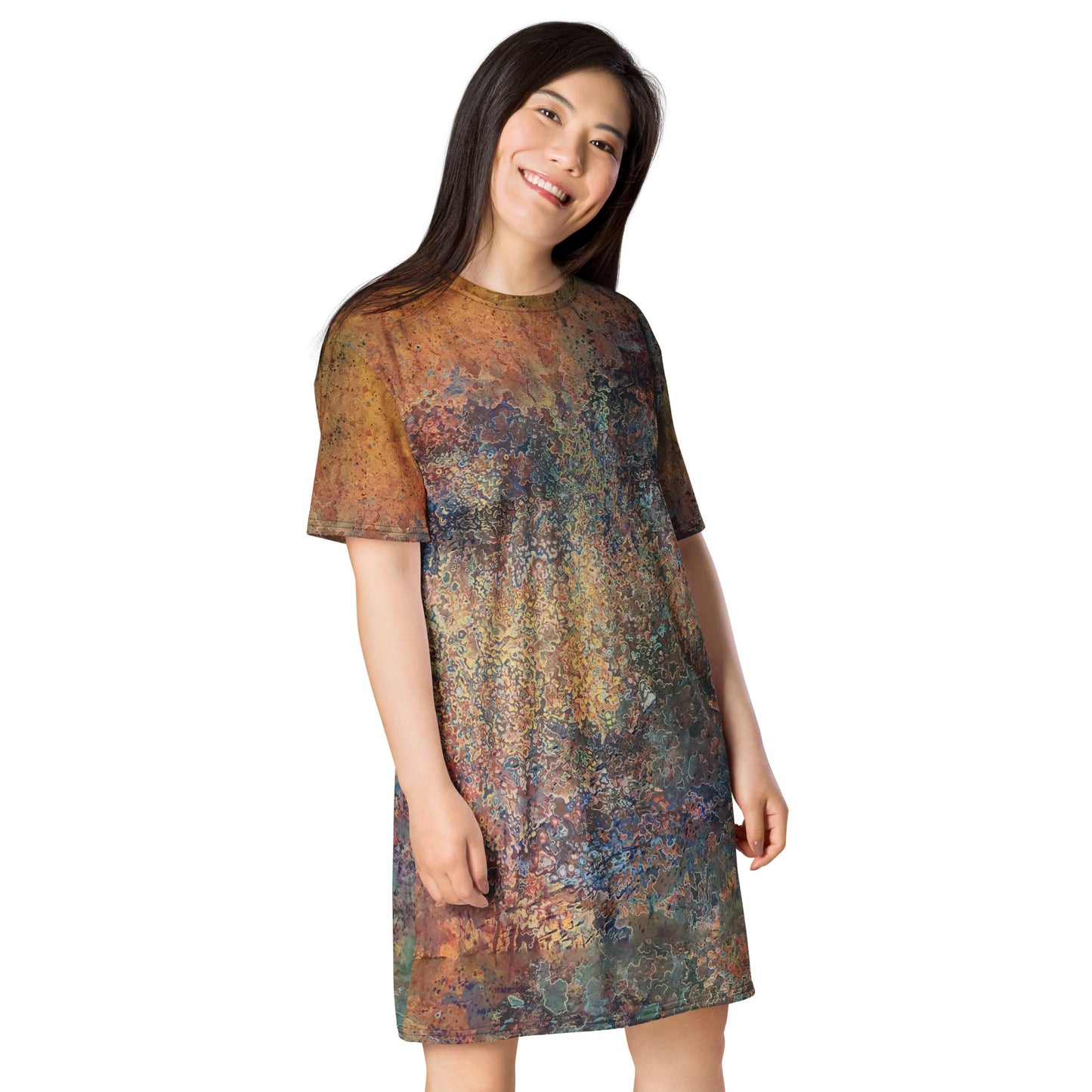 Through The Trees T-Shirt Dress